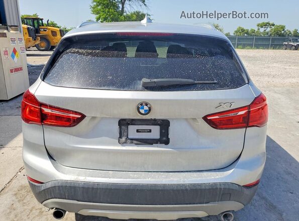 WBXHT3C38J5K26926 2018 BMW X1 Silver უკანა ხედი