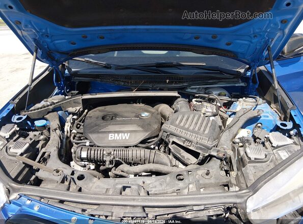 WBXHT3C38J5K28675 2018 BMW X1 Blue უკანა ხედი