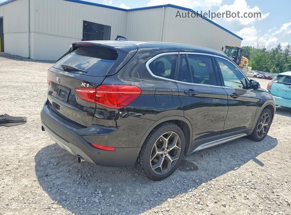 WBXHT3C39H5F76434 2017 BMW X1 Black უკანა მარჯვენა