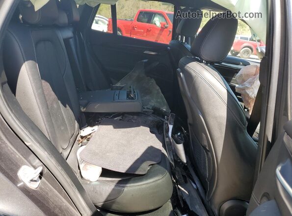 WBXHT3C39J5K22593 2018 BMW X1 Gray უკანა სავარძლების ხედი