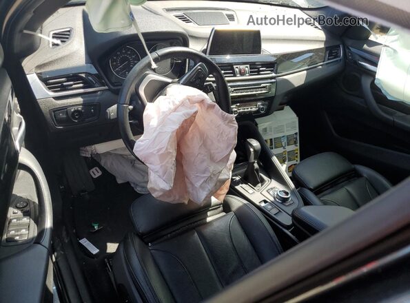 WBXHT3C39J5K22593 2018 BMW X1 Gray წინა პანელის ხედი