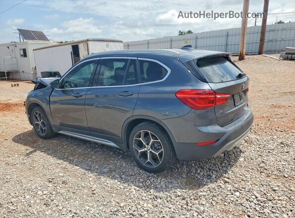 WBXHT3C39J5K22934 2018 BMW X1 Серый Задняя левая четверть