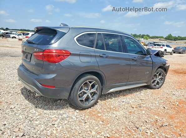 WBXHT3C39J5K22934 2018 BMW X1 Серый Задняя правая четверть
