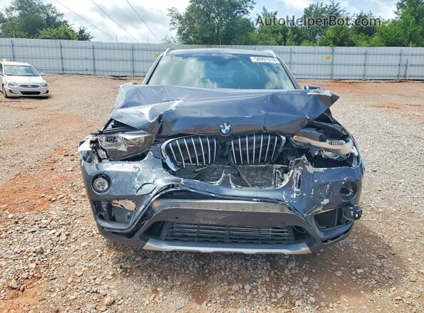 WBXHT3C39J5K22934 2018 BMW X1 Серый Вид спереди