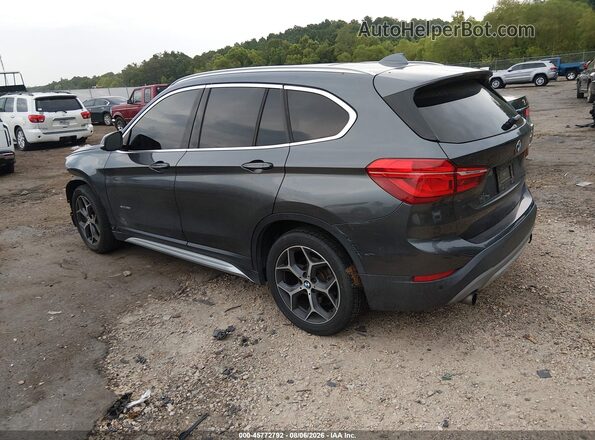 WBXHT3C3XG5E48511 2016 BMW X1 Gray Задня ліва чверть