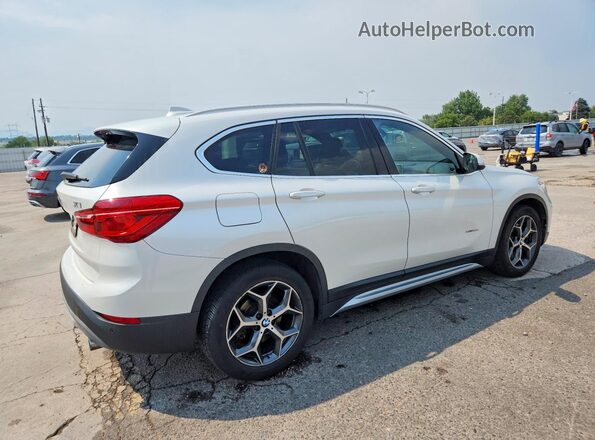 WBXHT3C3XG5E50971 2016 BMW X1 White Rear right