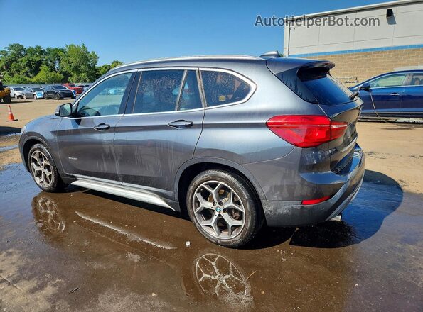 WBXHT3C3XH5F81805 2017 BMW X1 Gray Rear left
