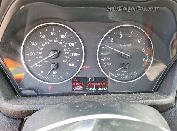 WBXHT3C3XH5F85076 2017 BMW X1 Черный Вид щитка приборов