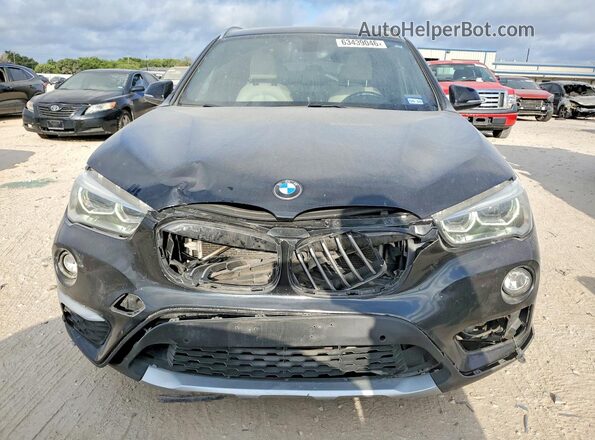 WBXHT3C3XH5F85076 2017 BMW X1 Черный Вид спереди