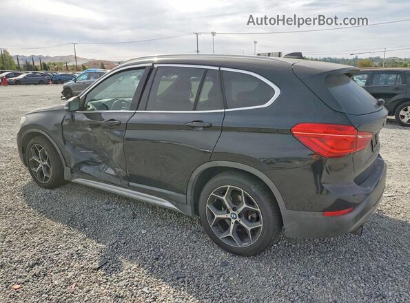 WBXHT3C3XJ5L24548 2018 BMW X1 Black Trasero izquierdo