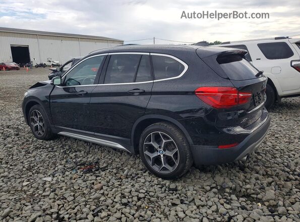 WBXHT3C3XJ5L30544 2018 BMW X1 Черный Задняя левая четверть