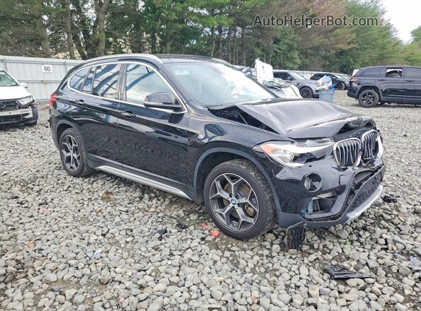 WBXHT3C3XJ5L30544 2018 BMW X1 Черный Передняя правая четверть