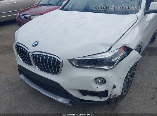 WBXHT3C52K3H35153 2019 BMW X1 White Vista frontal