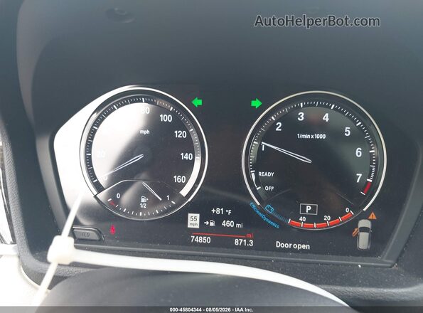 WBXHT3C52K3H35153 2019 BMW X1 White 