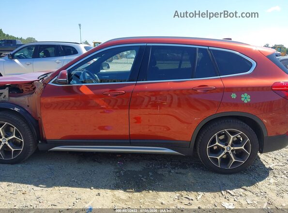 WBXHT3C53K5L89647 2019 BMW X1 Orange 