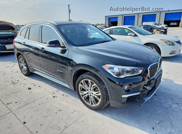 WBXHT3Z30H4A53655 2017 BMW X1 Черный Передняя правая четверть