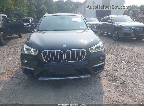 WBXHT3Z30H4A65109 2017 BMW X1 Black Instrument cluster view
