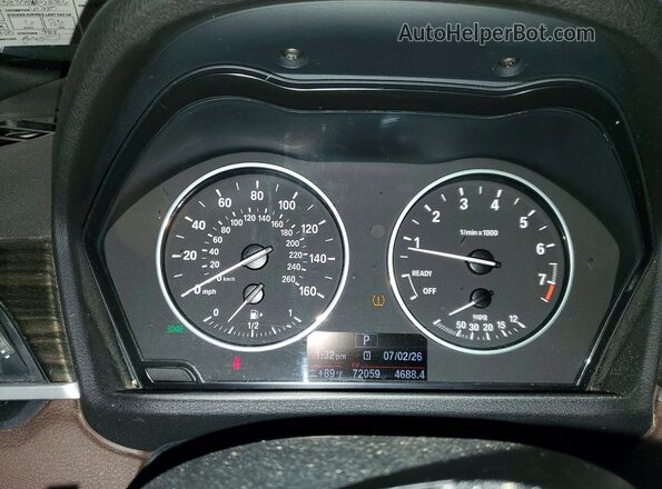 WBXHT3Z35H4A52386 2017 BMW X1 Черный Вид щитка приборов