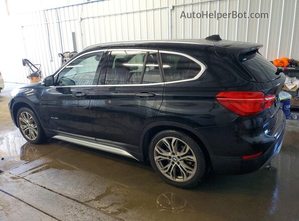 WBXHT3Z35H4A52386 2017 BMW X1 Черный Задняя левая четверть