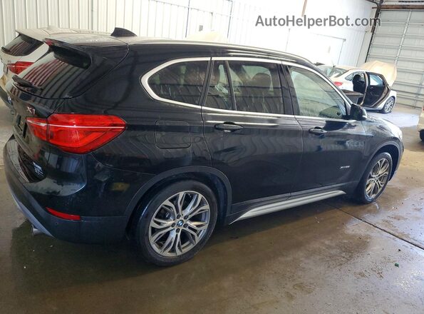 WBXHT3Z35H4A52386 2017 BMW X1 Черный Задняя правая четверть