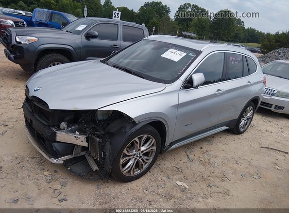 WBXHT3Z37G4A50377 2016 BMW X1 Silver Передня ліва чверть