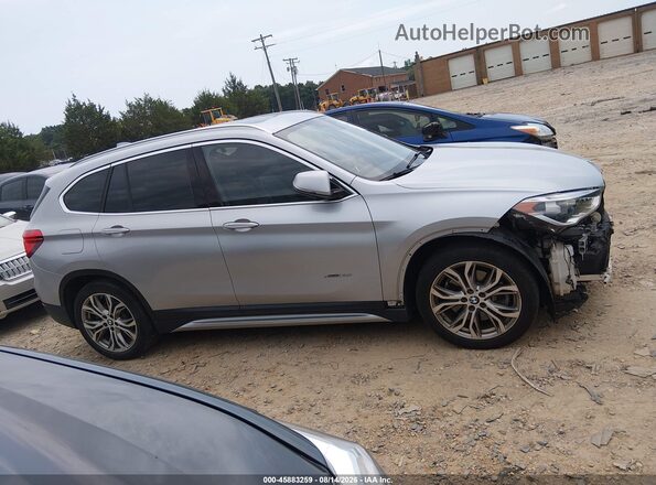 WBXHT3Z37G4A50377 2016 BMW X1 Silver Панорамний вид салону 360°
