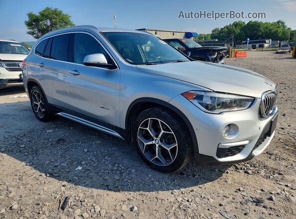 WBXHT3Z39H4A53797 2017 BMW X1 Silver წინა მარჯვენა