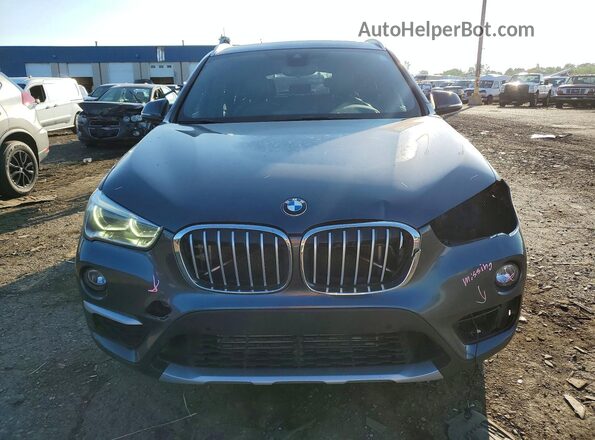 WBXHT3Z3XH4A65618 2017 BMW X1 Gray Front view