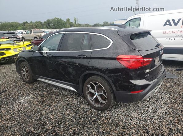 WBXHU7C33J5L05862 2018 BMW X1 Black უკანა მარცხენა