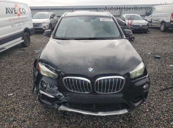 WBXHU7C33J5L05862 2018 BMW X1 Black წინა ხედი