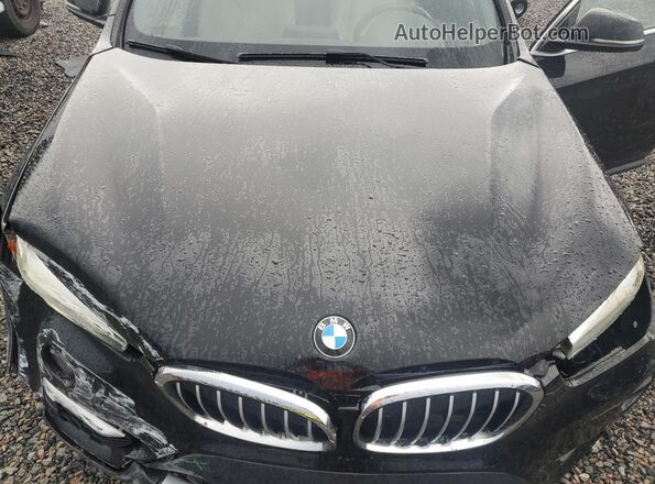 WBXHU7C33J5L05862 2018 BMW X1 Black ძრავის განყოფილების ხედი