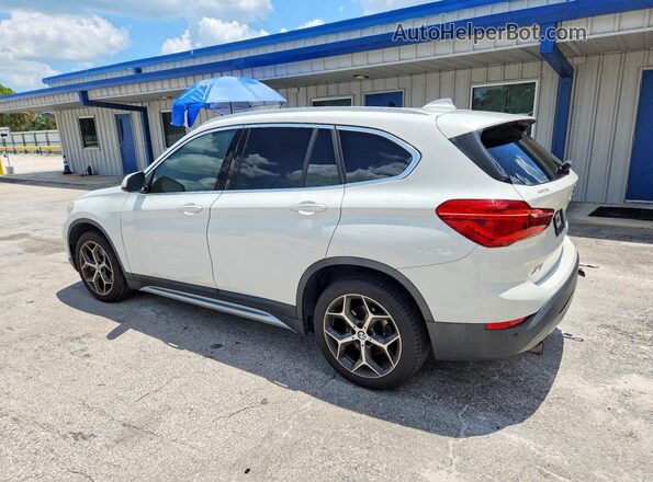 WBXHU7C33J5L06123 2018 BMW X1 White უკანა მარცხენა