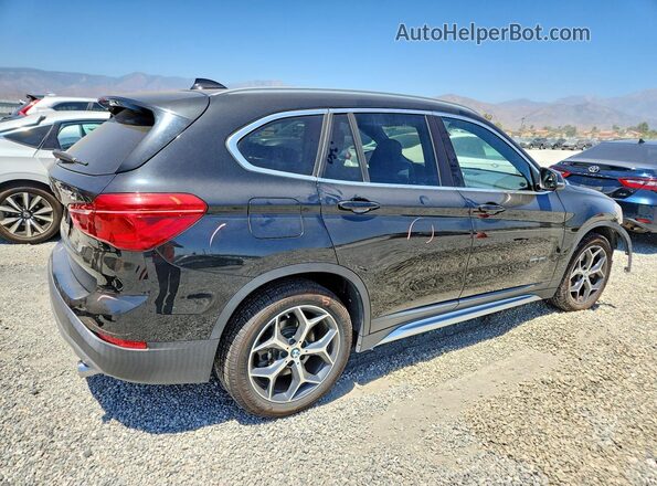 WBXHU7C34J5H40666 2018 BMW X1 Black Tył prawy
