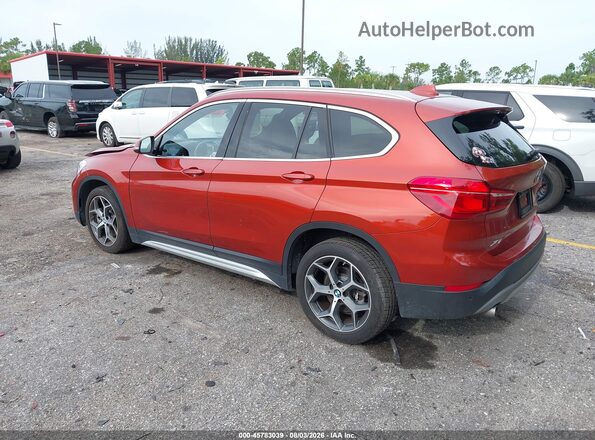 WBXHU7C35J3F04247 2018 BMW X1 Orange Հետևի ձախ