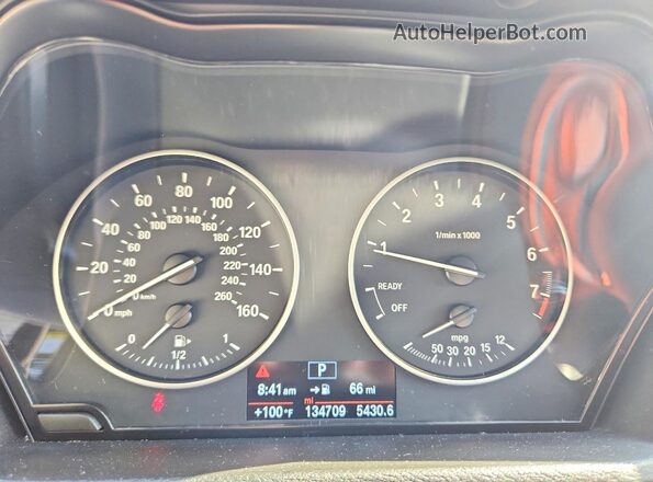 WBXHU7C35J5H41762 2018 BMW X1 Gray Սարքավորումների վահանակի տեսք