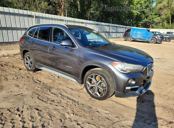 WBXHU7C35J5H41762 2018 BMW X1 Gray Առջևի աջ