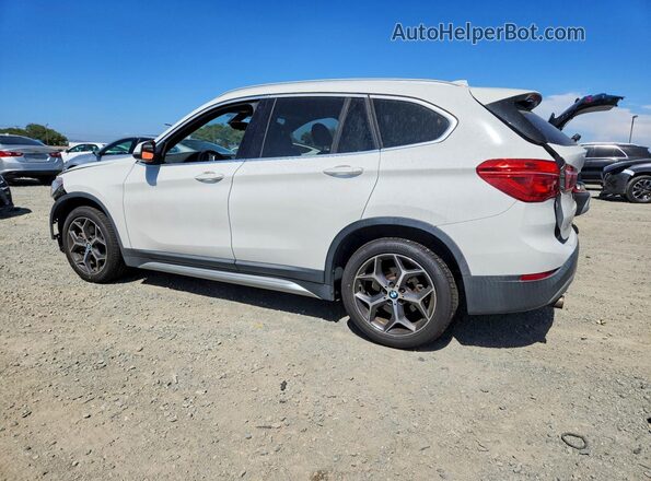 WBXHU7C35J5L08889 2018 BMW X1 White Задня ліва чверть