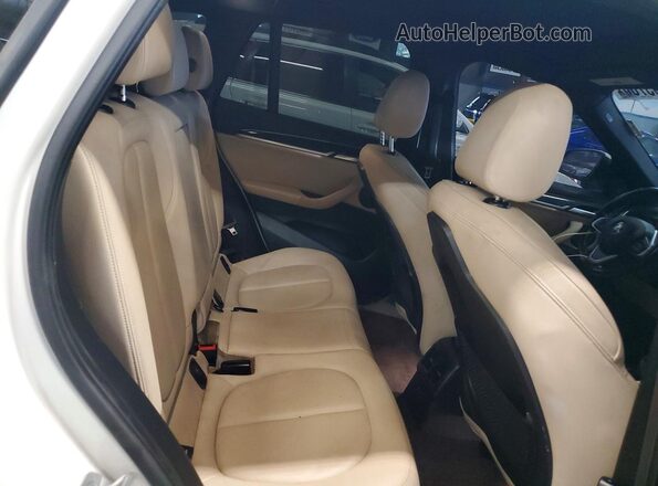 WBXHU7C37J5L09073 2018 BMW X1 White Rear interior view