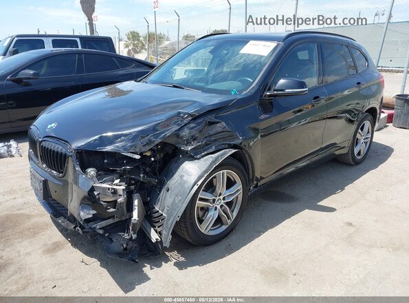 WBXHU7C39J5L05770 2018 BMW X1 Black Передня ліва чверть
