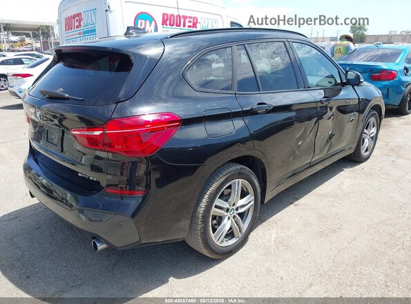 WBXHU7C39J5L05770 2018 BMW X1 Black Задня права чверть