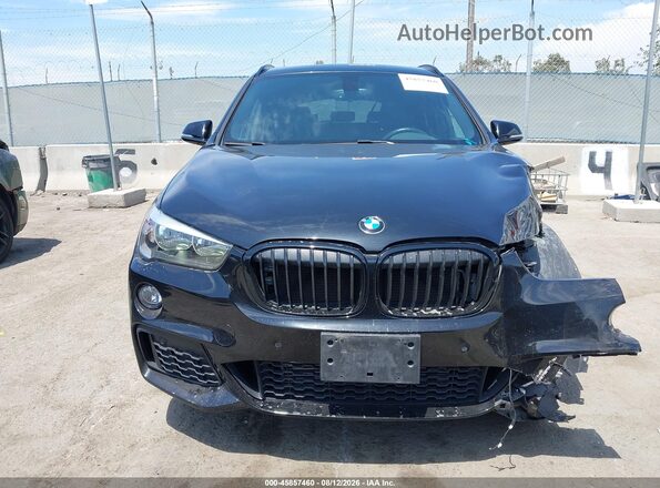 WBXHU7C39J5L05770 2018 BMW X1 Black Вид щитка приладів