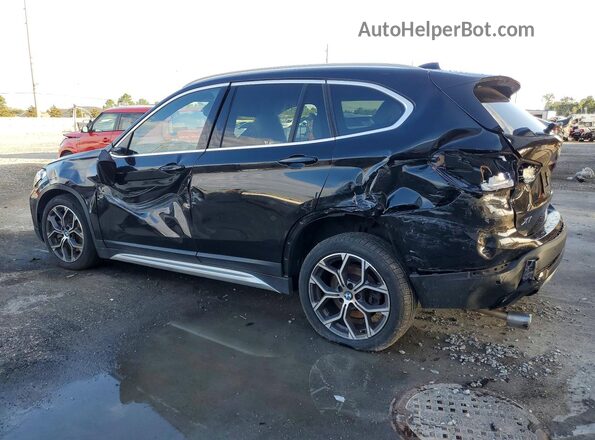 WBXJG7C02M5T42579 2021 BMW X1 Black Հետևի ձախ