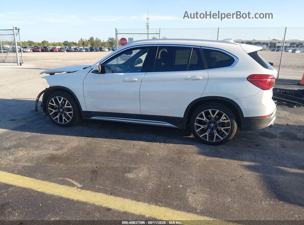 WBXJG7C03L5P67985 2020 BMW X1 Белый Задняя левая четверть