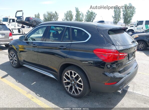 WBXJG7C03M5T30652 2021 BMW X1 Black Rear left