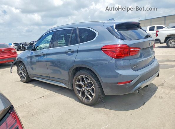 WBXJG7C04M5S00931 2021 BMW X1 Blue უკანა მარცხენა