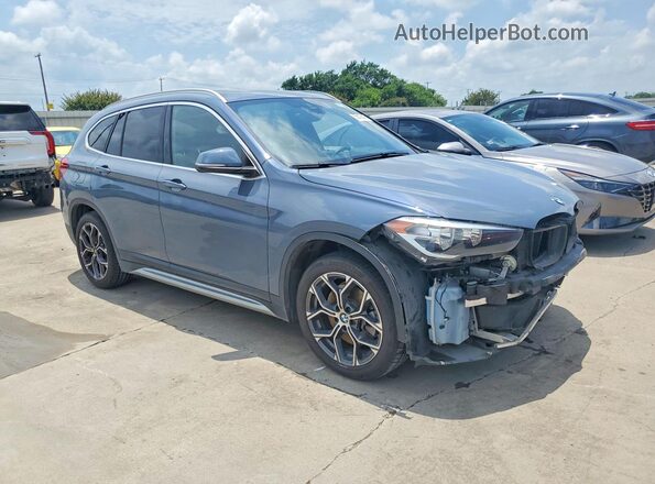 WBXJG7C04M5S00931 2021 BMW X1 Blue წინა მარჯვენა