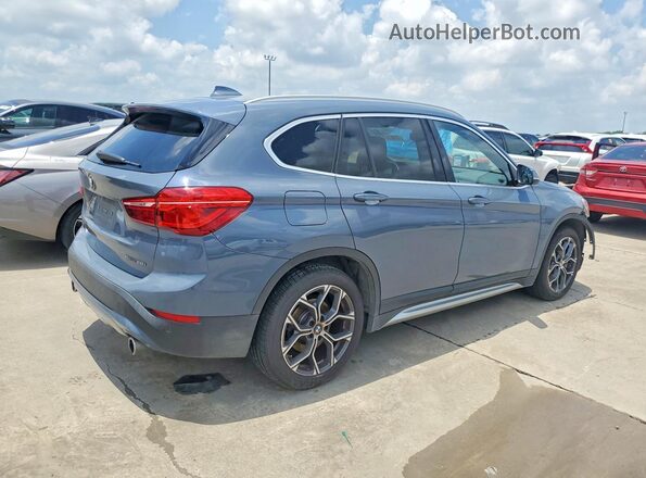 WBXJG7C04M5S00931 2021 BMW X1 Blue უკანა მარჯვენა