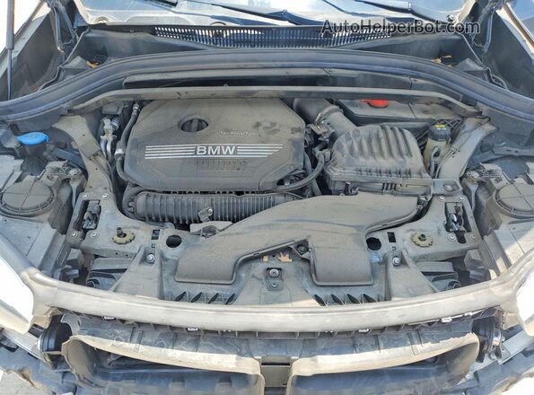 WBXJG7C04M5S00931 2021 BMW X1 Blue ძრავის განყოფილების ხედი