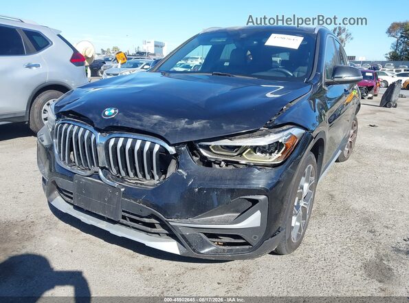 WBXJG7C06N5U57123 2022 BMW X1 Черный Вид спереди