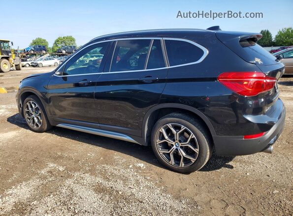 WBXJG9C01M5T31682 2021 BMW X1 Black Հետևի ձախ